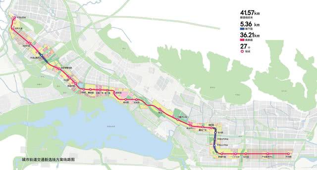 平頂山地鐵線路圖